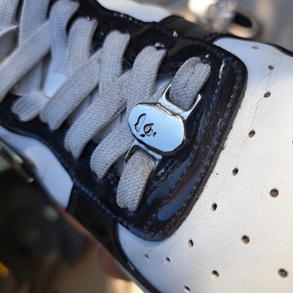 A Bathing Ape Bapesta Low Patent Black Sneaker Mens Shoes Size 12 - Picture 9 of 10